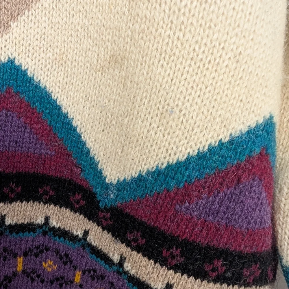 WOOLRICH VINTAGE WOOL KNIT SIZE X LARGE - Picture 6 of 6